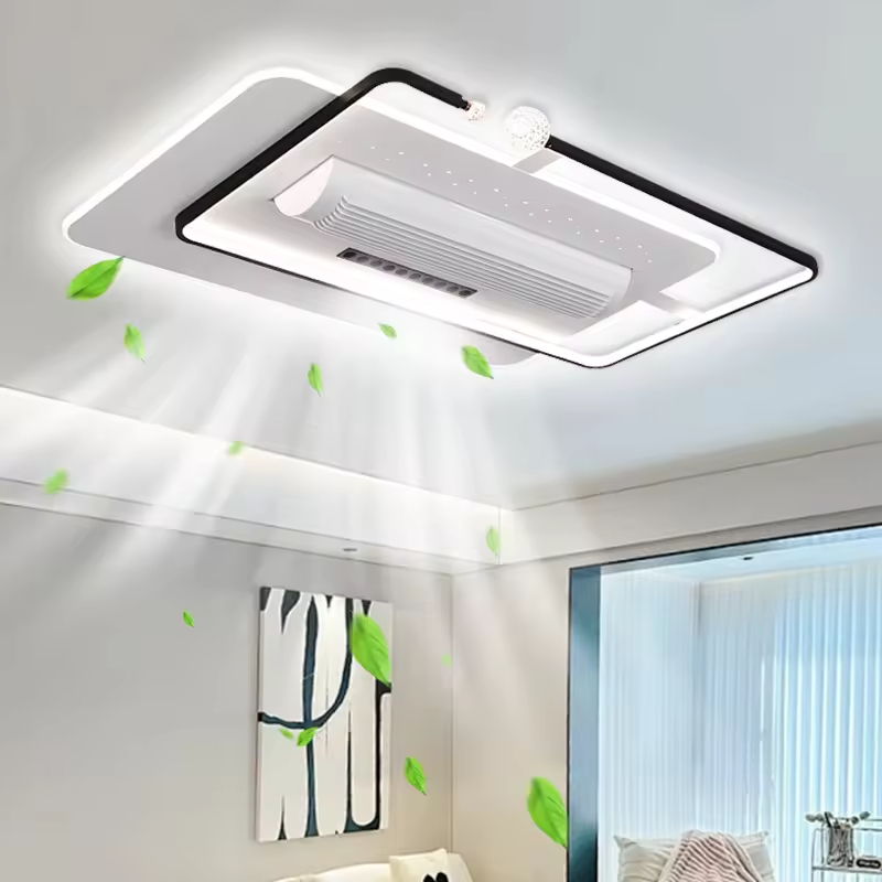 Manufacturer High Quality Decorative Indoor Ceiling Fan Modern HFBH Ceiling Fan With Light and Remote Control