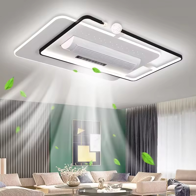 Manufacturer High Quality Decorative Indoor Ceiling Fan Modern HFBH Ceiling Fan With Light and Remote Control