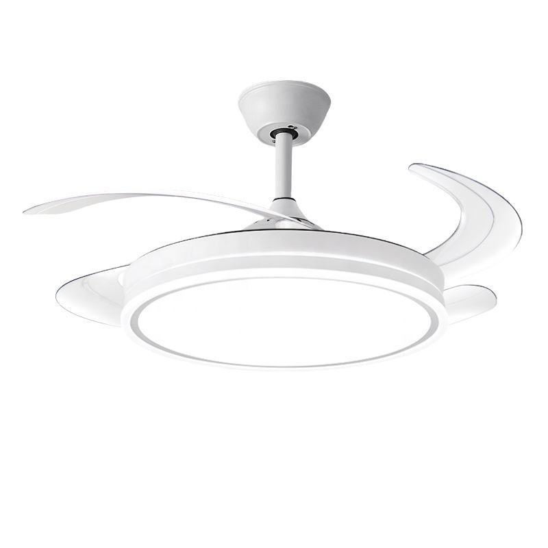 wholesale   Contemporary Ceiling Light With Fan For Home Or Villa Metal Iron Copper For Ambient Lighting
