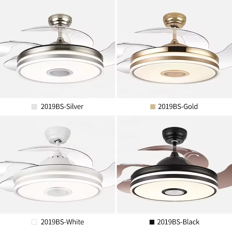 Adopter Fan with Light Household Looking Bedroom Ceiling Fan with Light Led for Home