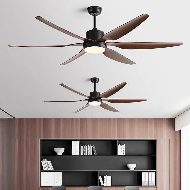 Factory 66 Inch Indoor Decorative Ceiling Fan With Led Light 3 Colour Change Fan With Light