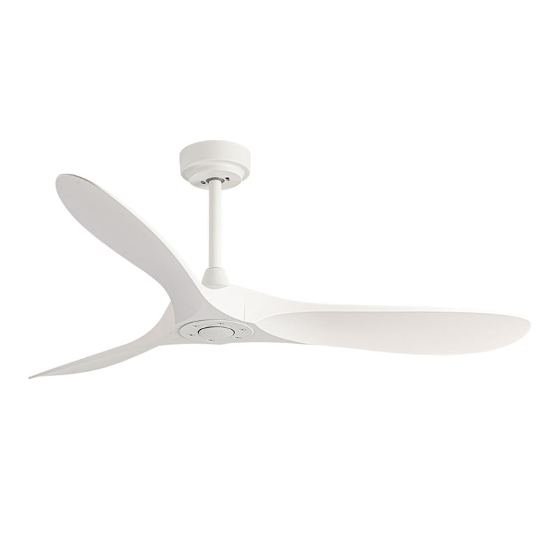 HFBH Model ABS 666 42/52/60/70 Inch Modern 3 Blade Ceiling Fan New Design White Color