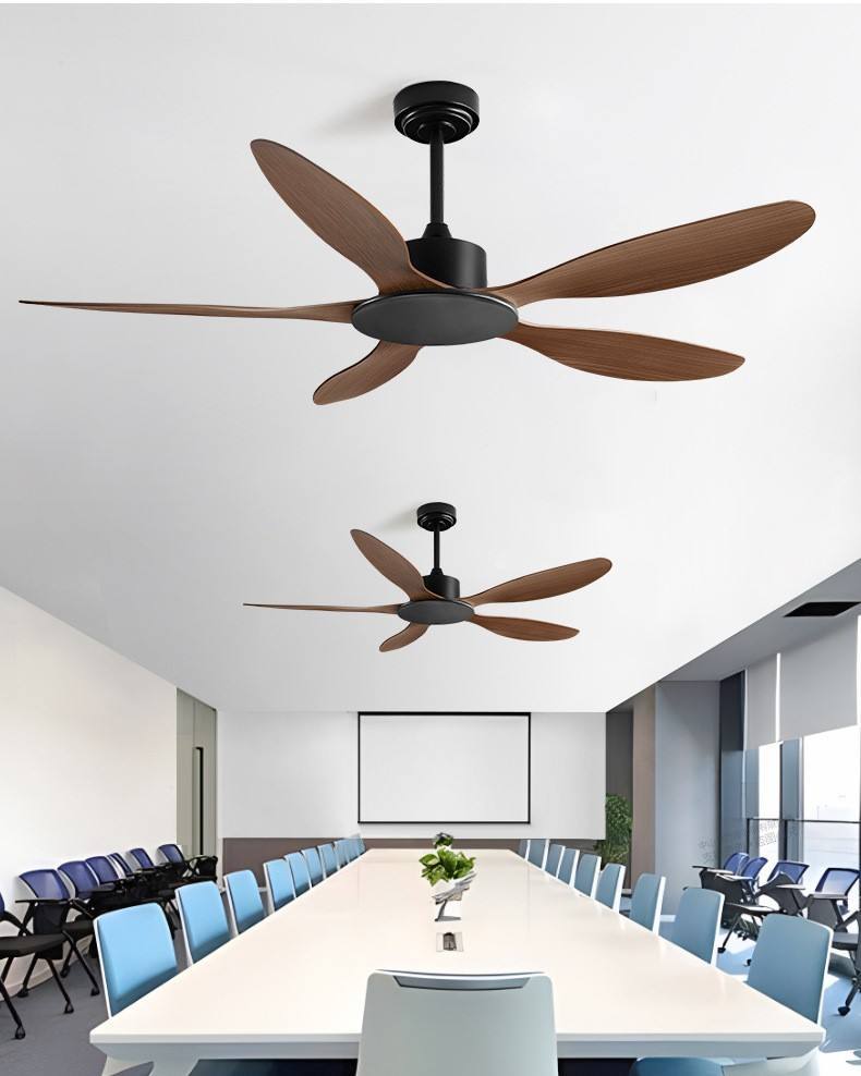 Indoor Modern Ceiling Fan Frequency Conversion 56 Inch Remote Control Light Free Ceiling Fan