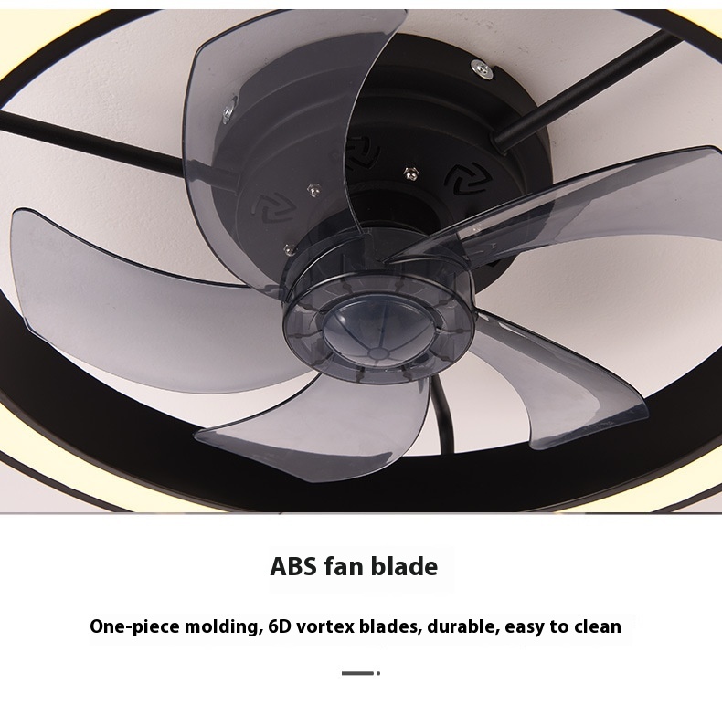 Factory Remote APP Control Smart Low Profile Ceiling Fan Light Flush Mount LED Ceiling Light 6 Wind Speeds New Technology Ceiling Fans