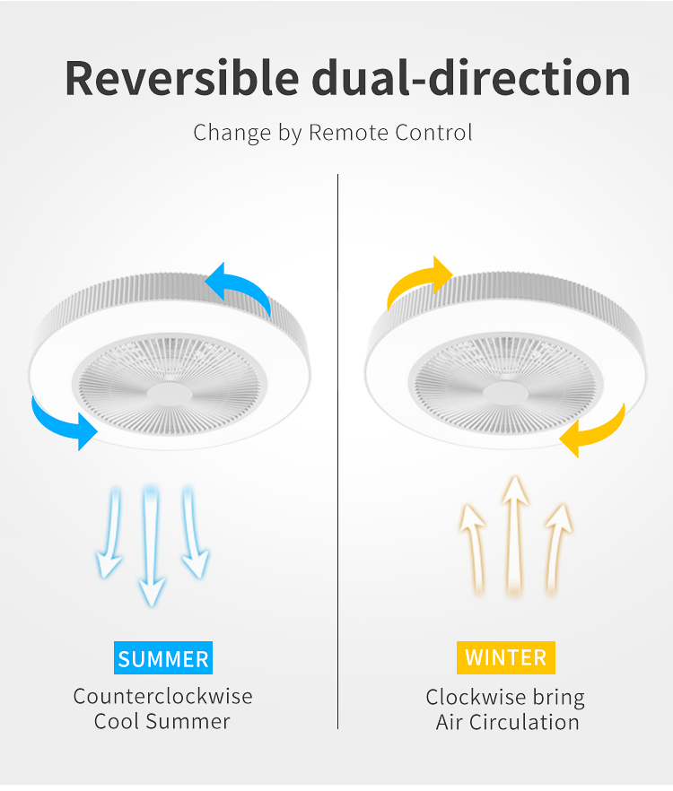 New LED Fan Lamp Wiht Light with Fan App Control Tuya Alexa Google Control