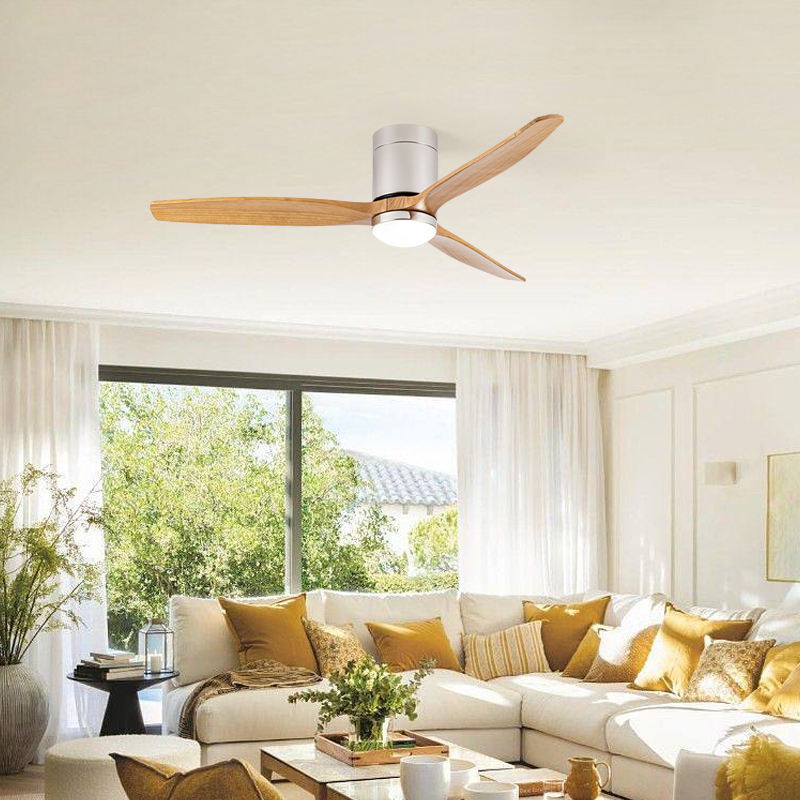 HFBH Model 666 Modern Design White Color Fan with Light Kit