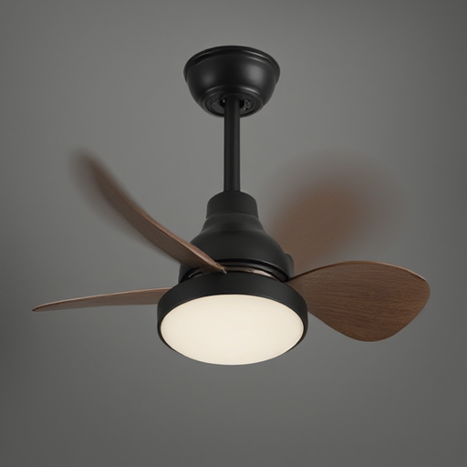Manufactory 30000 Hours Lifespan Bedroom Ceiling Fan Pendant Light 4100K CCT For Relaxing Atmosphere