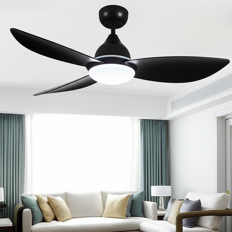 Remote Control Flush Mount Ceiling Fan Light With Personalized Speed Settings Ideal for Hotels Offices and Residential Areas