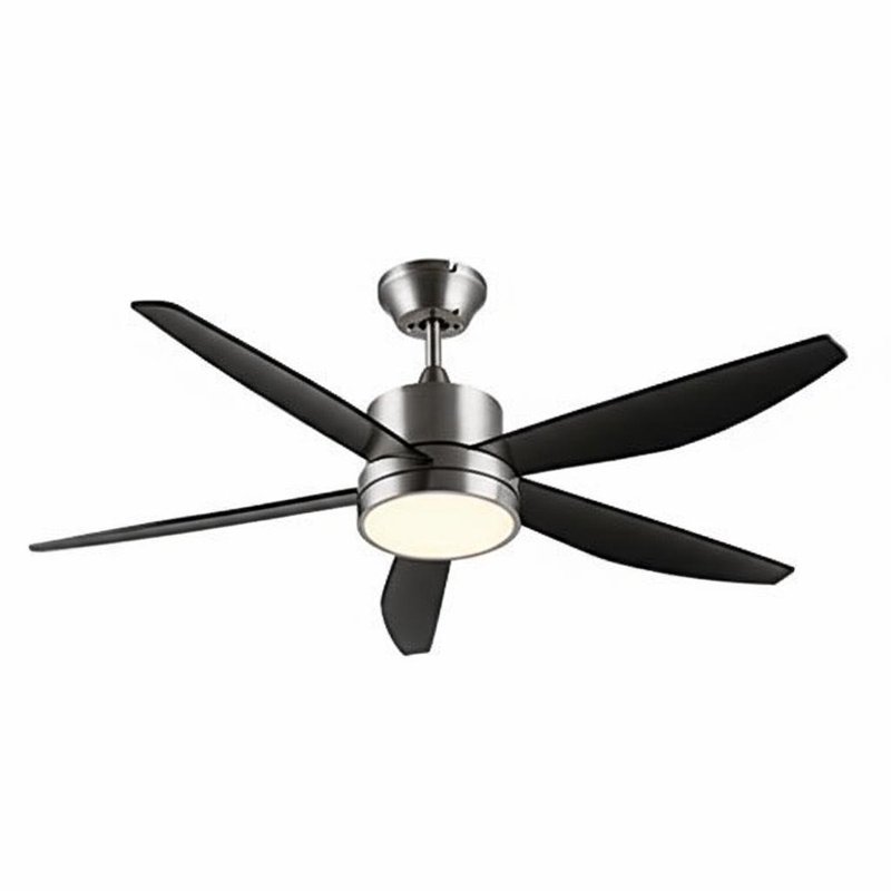 Dimmable LED Ceiling Fan Lights Modern Style Aluminum Material Designed for Cooling and Illumination in Various Settings