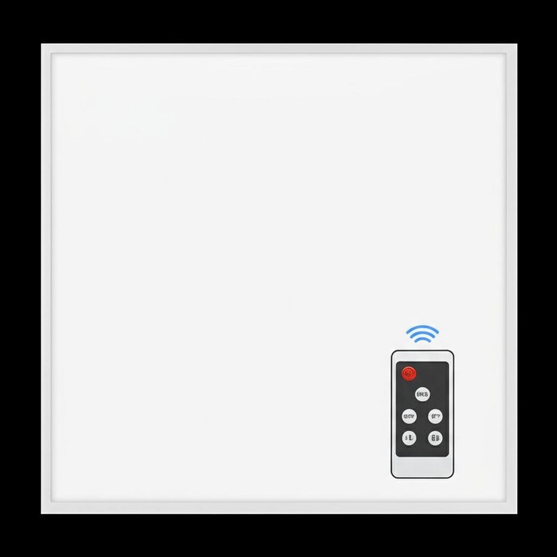 Remote Control Flat Panel LED Ceiling Lights Indoor Installation Location and Consistent Lighting Performance for Indoor Commercial