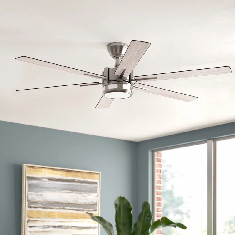 Popular 56-inch High-Quality Ceiling Fan with Remote Control Modern LED Ceiling Fan with Light