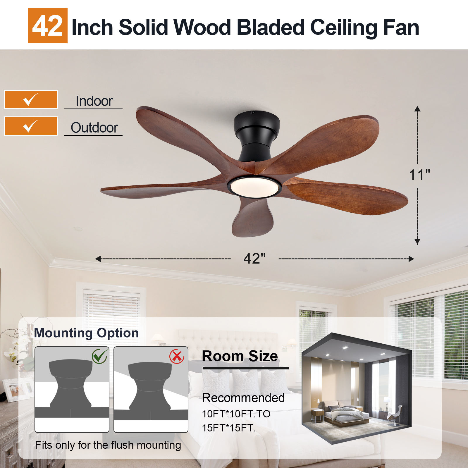 Best Price American Style Vintage Decorative Fan Ceiling 220 v Winding Powered Ceiling Fan With Light