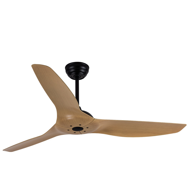 Hot Sale 52 Inch Modern Design  DC Ceiling Fan Energy Saving Remote Control 110V 220V for Outdoor Use Three Metal