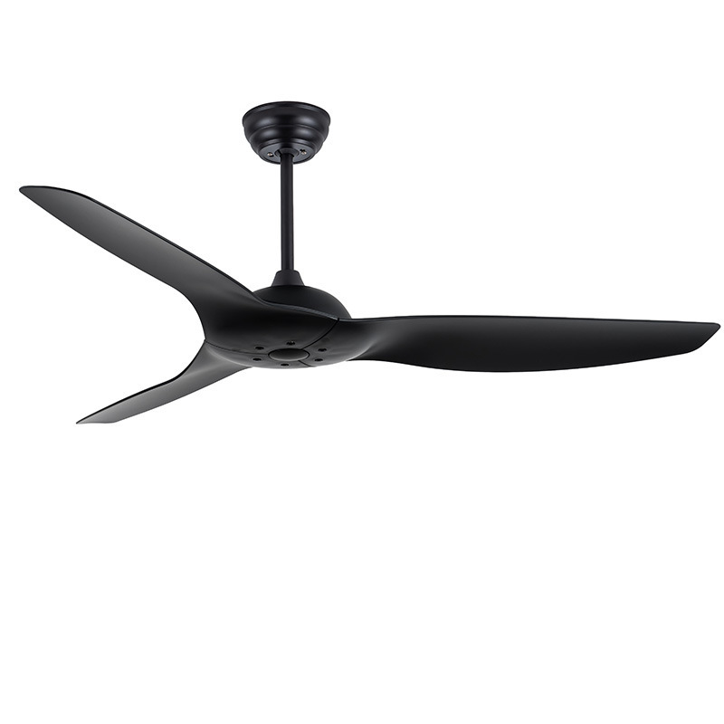 Hot Sale 52 Inch Modern Design  DC Ceiling Fan Energy Saving Remote Control 110V 220V for Outdoor Use Three Metal
