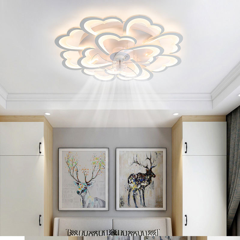 LED Ceiling Chandelier Modern Luxury Living Room Dining Room Kitchen Bedroom Decorative Art Ceiling Fan Light