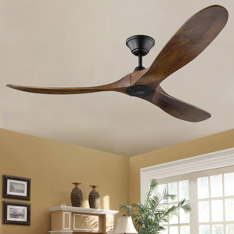 42Inches Luxury Wooden Outdoor Patios Ceiling Fan - Modern Design, Energy-Efficient, Ultra-Quiet,  Light,