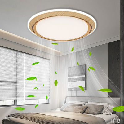 20 inç LED yatak odası tavan fanı uzaktan kumandalı ışıklı plafon fanı