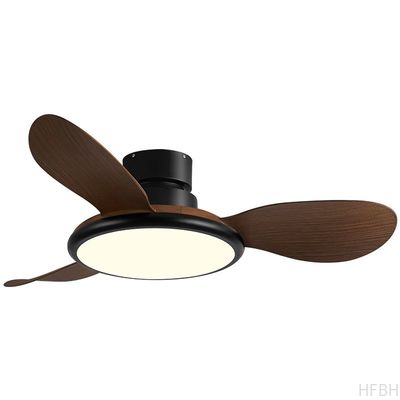 110V-240V Retro Tavan Ventilatörü Işıklı, Modern Tavan Ventilatörü Uzaktan Kumandalı