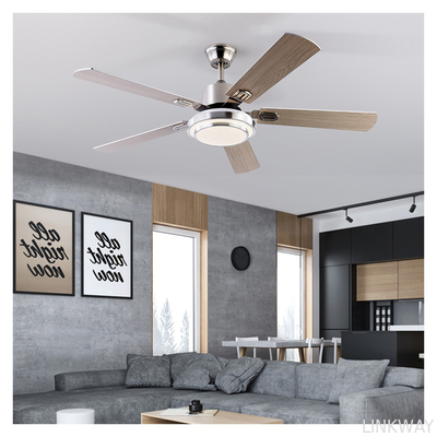 Fabricant Ventilateurs de plafond modernes pour la maison Ventilateur de plafond de 52 pouces avec lumière et télécommande