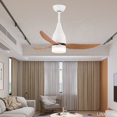 Wholesale    Decorative Flush Mount LED Ceiling Fan , DC Ceiling Fan With Light And Remote
