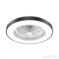 メーカー低ノイズ20インチLEDシャンデリアシーリングファン、LEDライトとリモコン付き