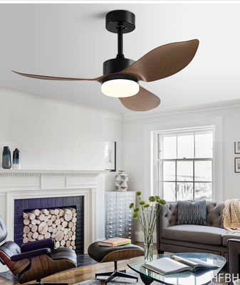 Retro Nordic Tavan Ventilatörü 38 Inç Değişken Frekanslı Ventilatör Kolye Işığı