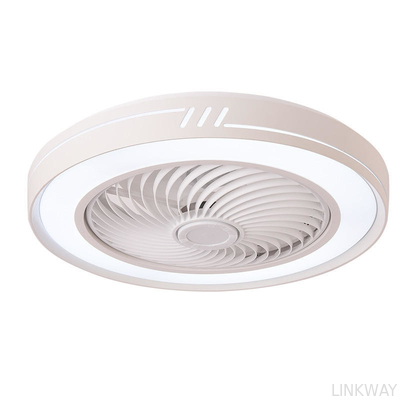Wholesale    Cross-border for Bedroom Living Dining Room Quiet Invisible Ceiling Fan Light Ultra-thin Intelligent