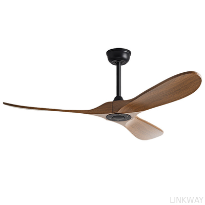 Wholesale   Stylish 52-Inch Large Ceiling Fan With 3 Durable ABS Blades Modern Simple Design Remote Control
