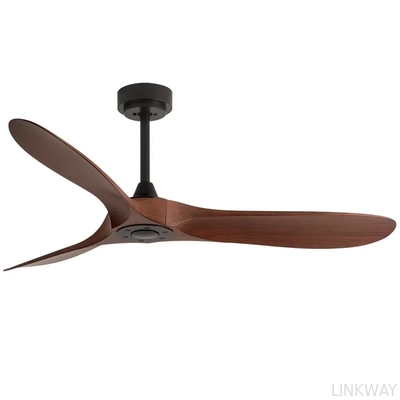 Manufacturer 42/52/60/72 Inch ABS Blade AC/DC Customize Tuya Wifi Smart Motor Remote Control Modern 3 Blade Ceiling Fan