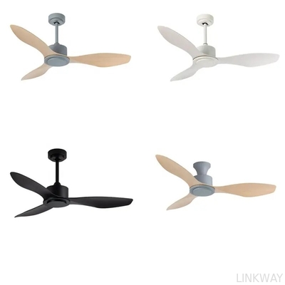 Manufacturer  Interior Office Home Remote Control ABS 3 Blades White Black Modern 48 Inch Ceiling Fan