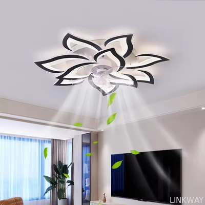 Manufacturer LED Ceiling Chandelier Modern Luxury Living Room Dining Room Kitchen Bedroom Decorative Art Ceiling Fan Light