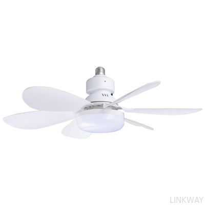 Wholesale   Modern LED Fan Light E27 Remote Control 3 Colors Changeable Strong Wind Speed 52CM 32W AC85-265V Ceiling Fan Light for Bedroom