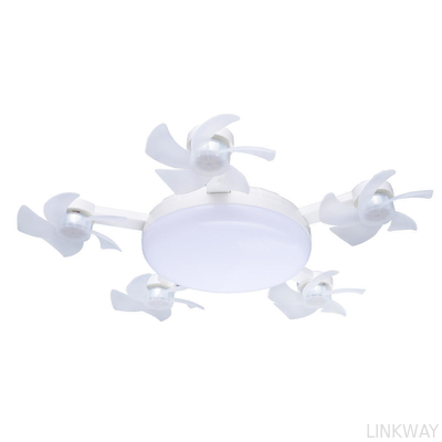 Wholesale   4 Heads Fan LED Light Drone-Shaped Remote Control Indoor Bedroom AC 85-265V Ceiling Fan Lamp