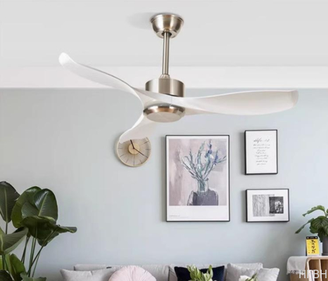 Factory 3 Blade LED Light Ceiling Fan with Remote Control Waterproof Outdoor Design for Hotels Budget-Friendly