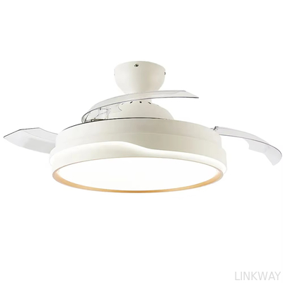 wholesale  Multifunctional Iron+ABS+Acrylic Environment-friendly 18W Ceiling Fan Light